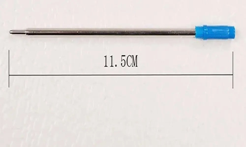Kit 100 Cargas Metal - Refil Preto Ou Azul Genérica Cross - Imagem 8