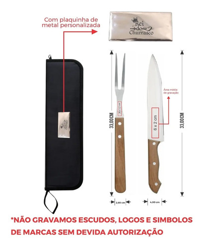 50 Kits Churrasco Personalizado Promoção - Imagem 3