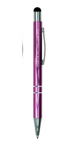50 Caneta Metal Touch Personalizada Laser Brinde Gift Lindas - Imagem 3